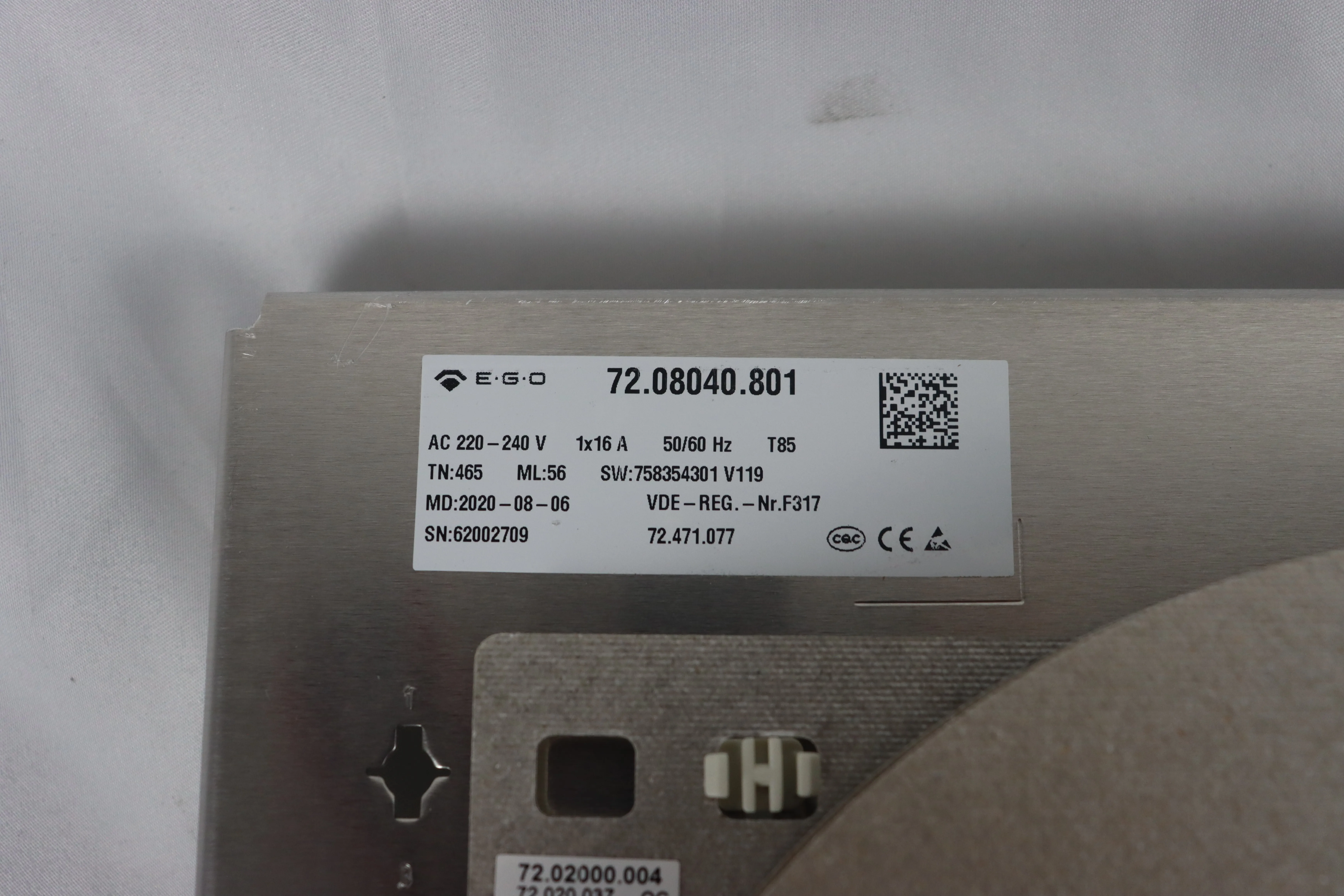 75cmB4 Slim Smart Kii E.G.O electronic components Schott Ceran glass Built-in Induction cooker hob