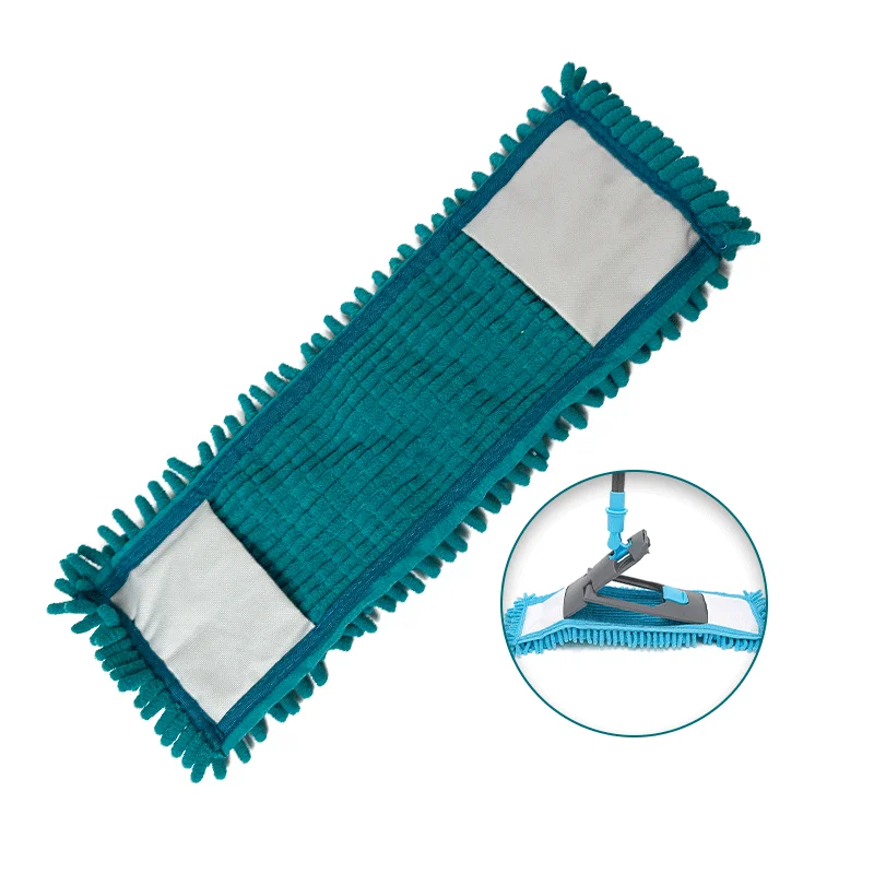 Chenille Replacement Mop Head Household floor cleaning cloth Microfiber flat replacement mop pad
