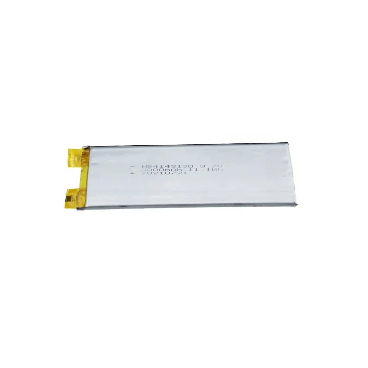 
HB 4143130 Lithium Polymer Battery 3000mAh 3.7V Factory Price A Smart Battery 