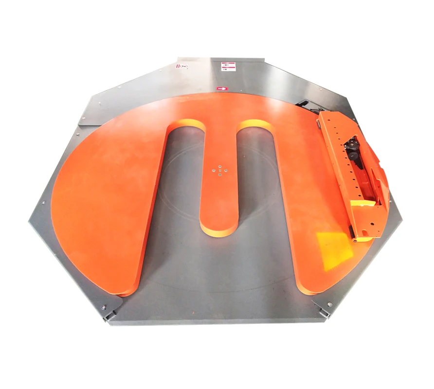  SMART WASP M type turntable Fully automatic pallet wrapping machine for forklift with 300% pre-stretch rate and CE