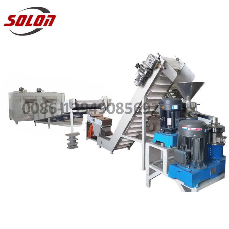 Ginger Garlic Paste Machine Peanut Almond Butter Grinder Colloid Mill Production Line