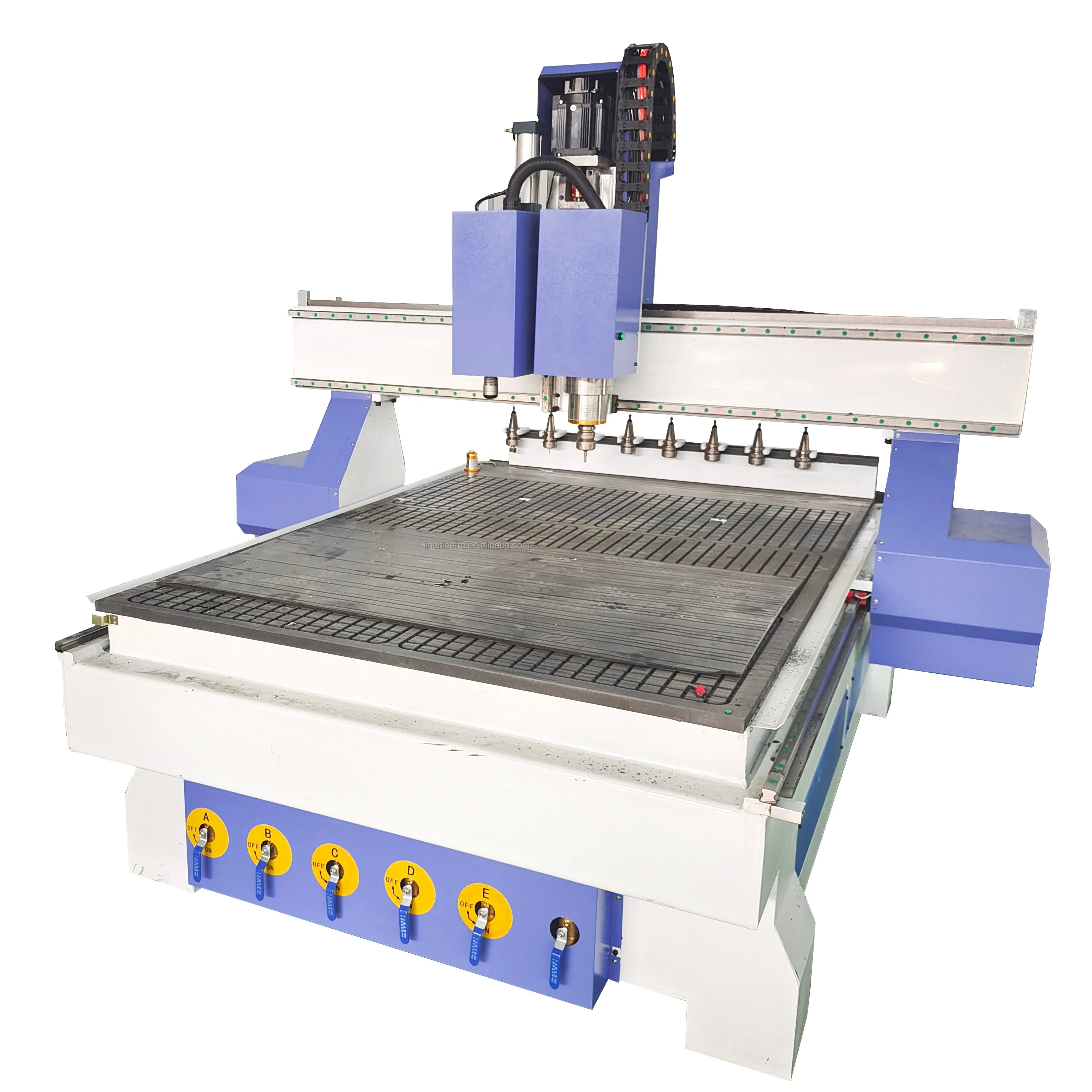 Ocisillant knife + camera ccd 1313 cnc cutting machine with auto tools changer