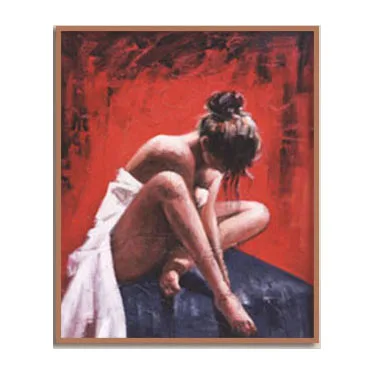 New Home Decoration Wall Art Diy Canvas Nude Woman Body Oil Painting Nude Girls Paint By Numbers