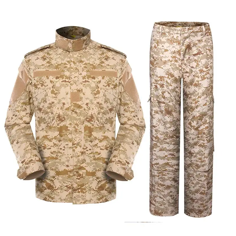 Good Quality Customize Resistant Protection ACU Uniform Desert Camouflage Uniform Tactical Uniform