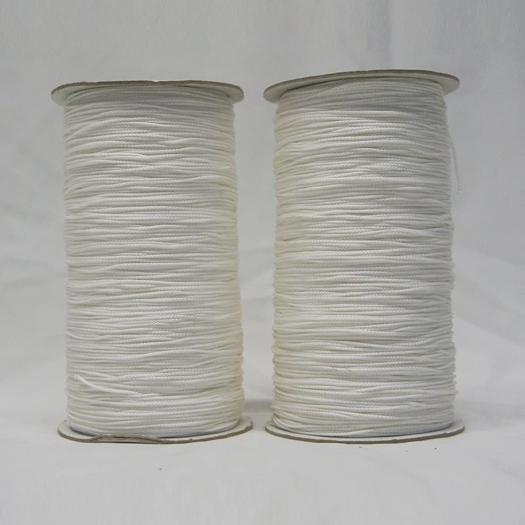 Оптовая продажа, высококачественный белый полиэфирный плетеный шнур для строительства