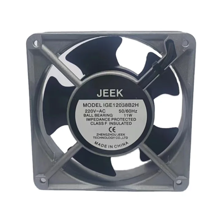 12038 115v 220v 240v 120mm Air Cooling Axial Flow Fan With Ec Motor For Outdoor