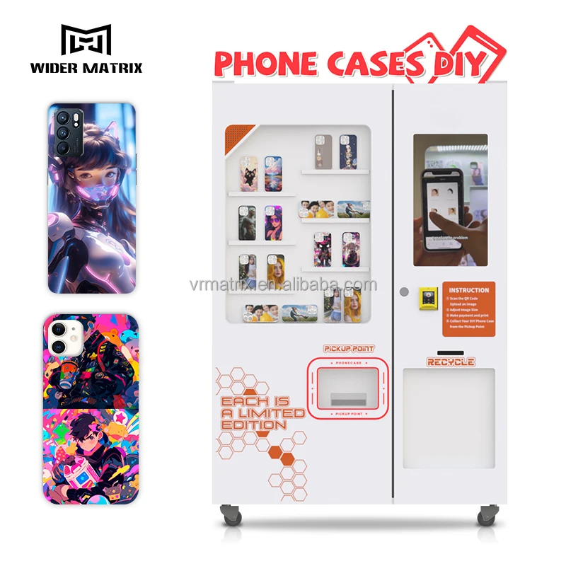 Innovative Self-service Fully Automatic Machine UV Phone Case Printing Machine Vending Machine