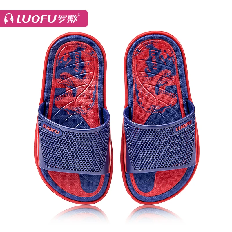 LUOFU kids EVA slide children sandals mules dinosaur kids shoes and sandals