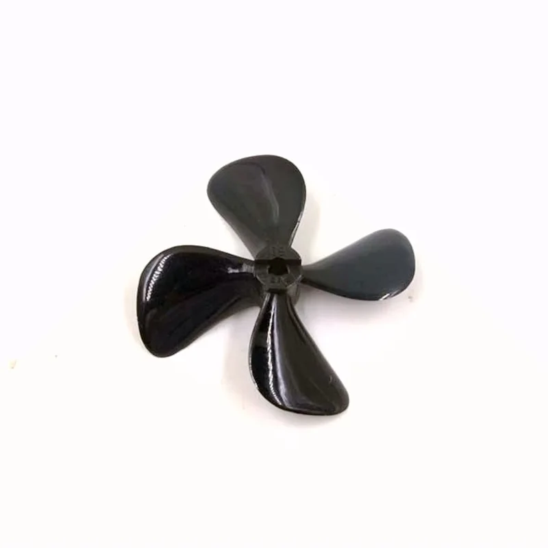 plastic propeller 4-blade 60mm CW CCW 4.0mm shaft size for RC boats thruster prop