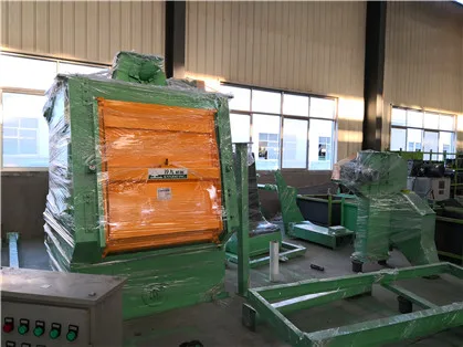 
KNNJOO - small track shot blasting machine 