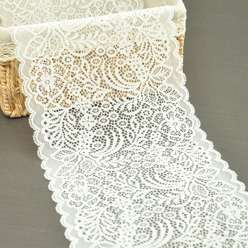High Quality Skin-Friendly White 100% Cotton Trim Lace Crochet Ribbon Lace Trim For Wedding Dress