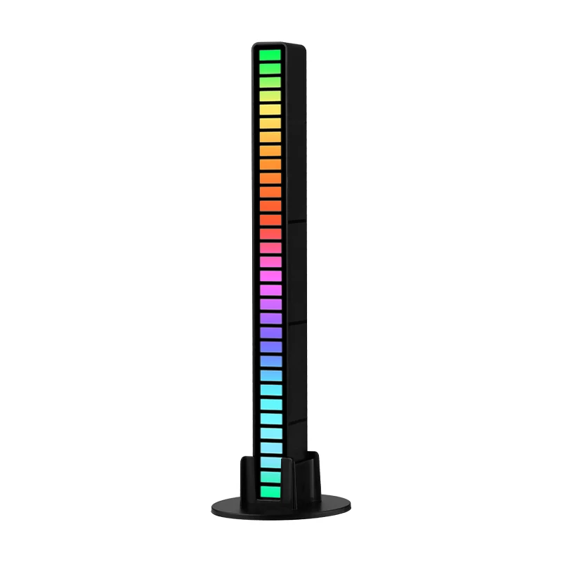 Ambient Lamp Voice APP Control Gaming table lamp RGB Music Level Indicator Pickup Rhythm Smart sound activated light