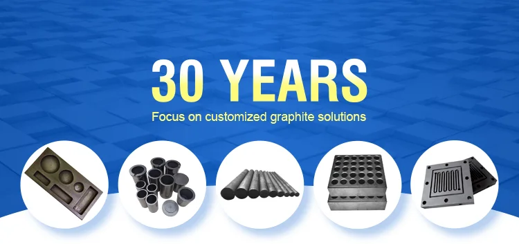 High Purity High Quality Graphite Ingot Mold 12.5 Kg For Glass