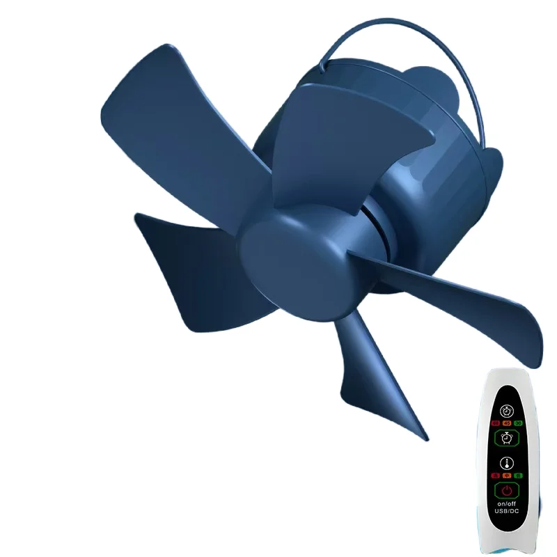 Mini Ceiling Fan USB Smart Ceiling Fan Multi-Purpose Desktop Table Fan With Remote Control for Dormitory Use and Live Broadcast