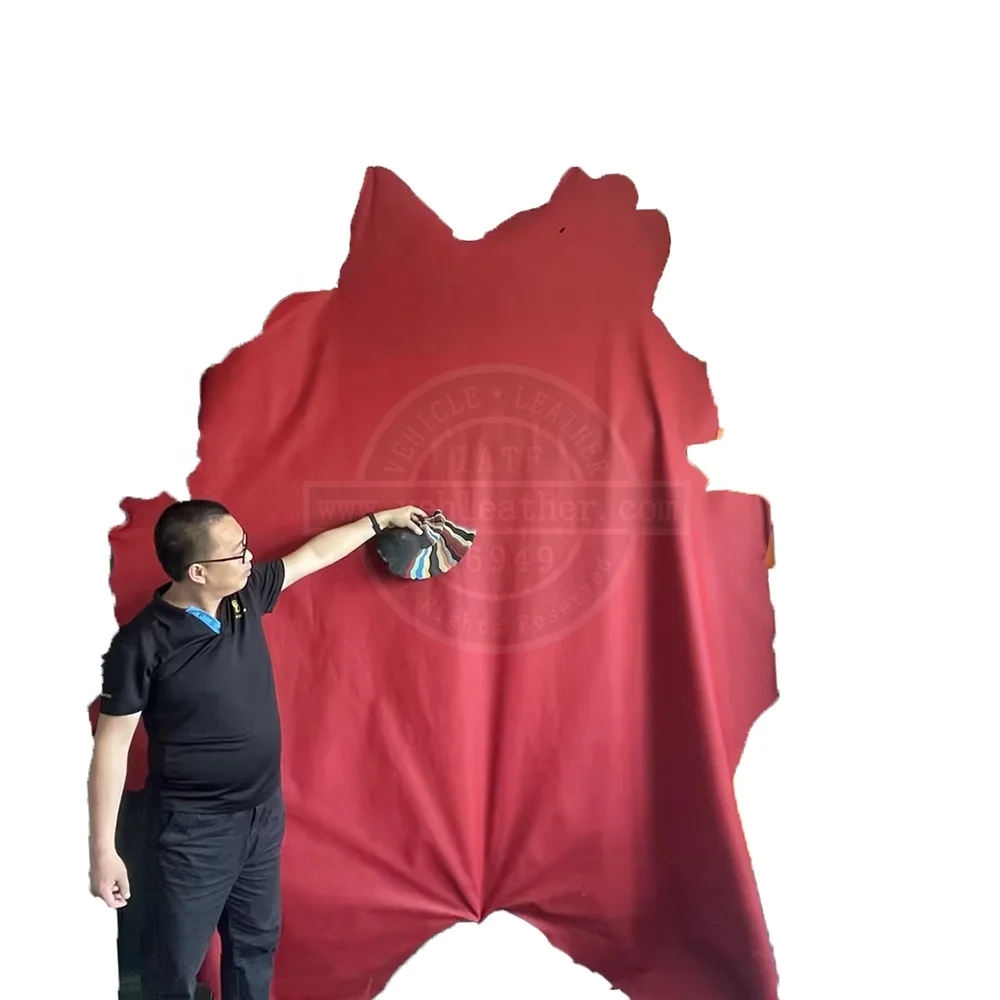 Top Raw Wet Salted Cattle Cow Hides Skin Price Grain Leather Aviation Leather For Airplane Headseat Leather Cover