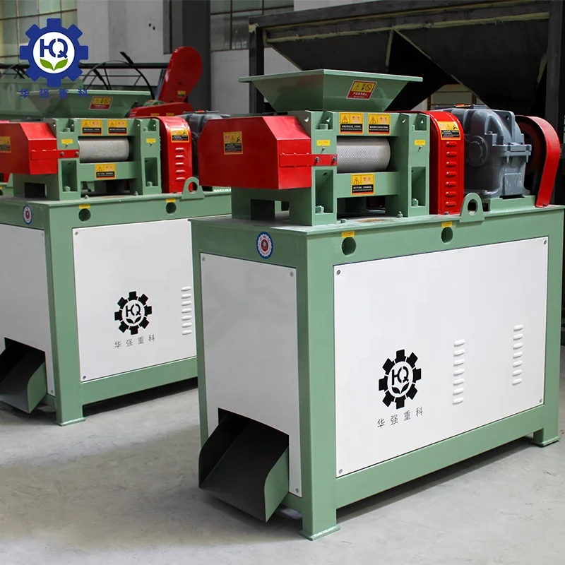 KCl chemical fertilizer roller press granulating production line machine