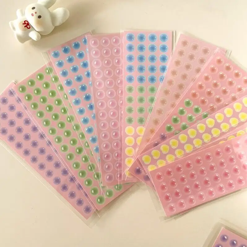 УФ-защита горячее тиснение Золотая фольга Виниловая наклейка Kiss Cut бумажный лист для печати