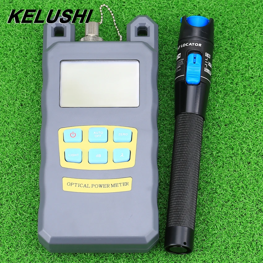 Комплект из двух предметов-70 дБм ~ + 10 дБм волоконно-оптический измеритель мощности и 1 мВт/10 мВт/20 МВт/30 мВт Визуальный дефектоскоп Тестер Волоконно-Оптического Кабеля