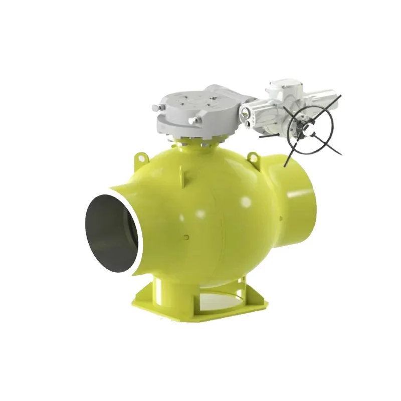 boiler blowdown ends full bore welding type automatic water shut off control trunnion ball valves