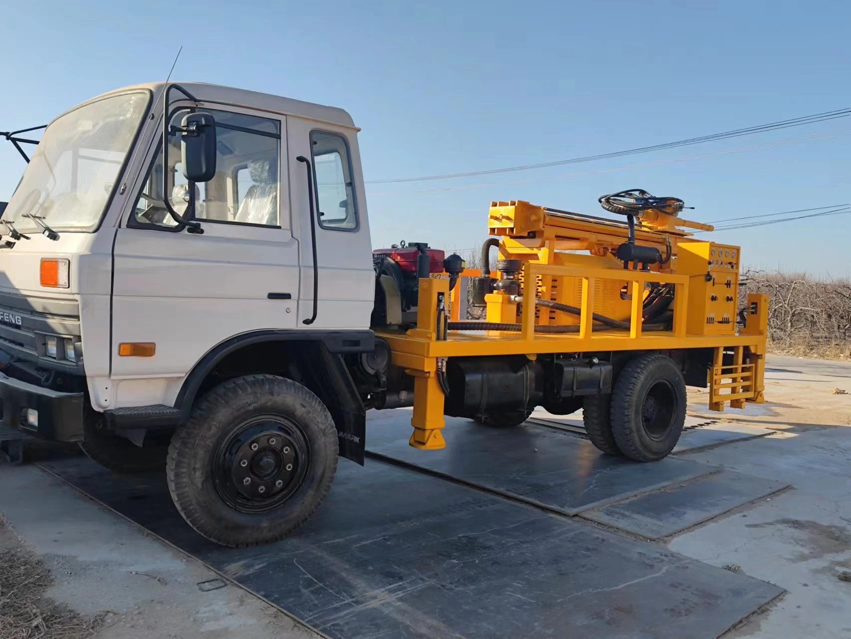 Heavy - Duty Water Well Drilling Rig High - Speed Water Well Drilling Rig Low - Noise Water Well Drilling Rig