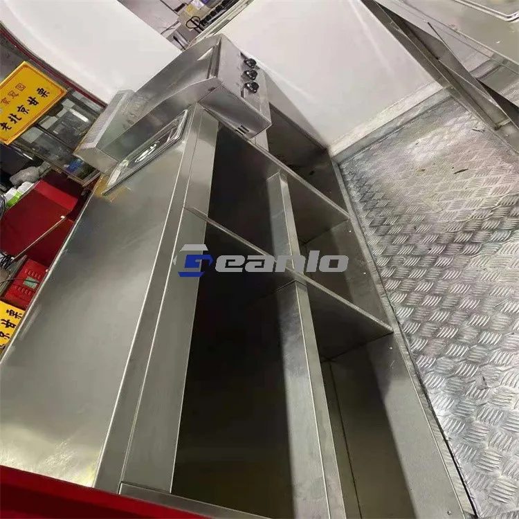 Продажа с завода Geanlo грузовик для еды Новое поступление наружная кухня прицеп фаст-фуда мобильная китайская тележка оборудованием готовки