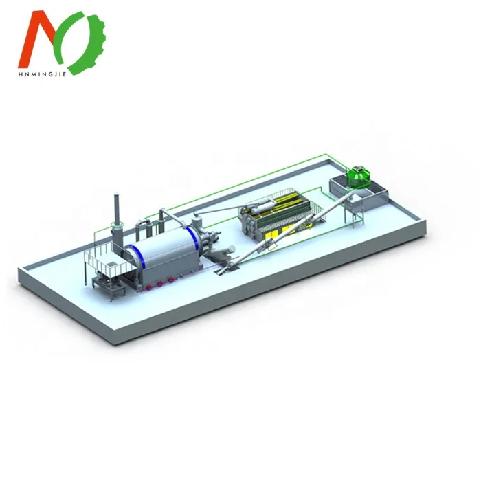 Mingjie Group Tyre Pyrolysis Equipment Pyrolysis Machine