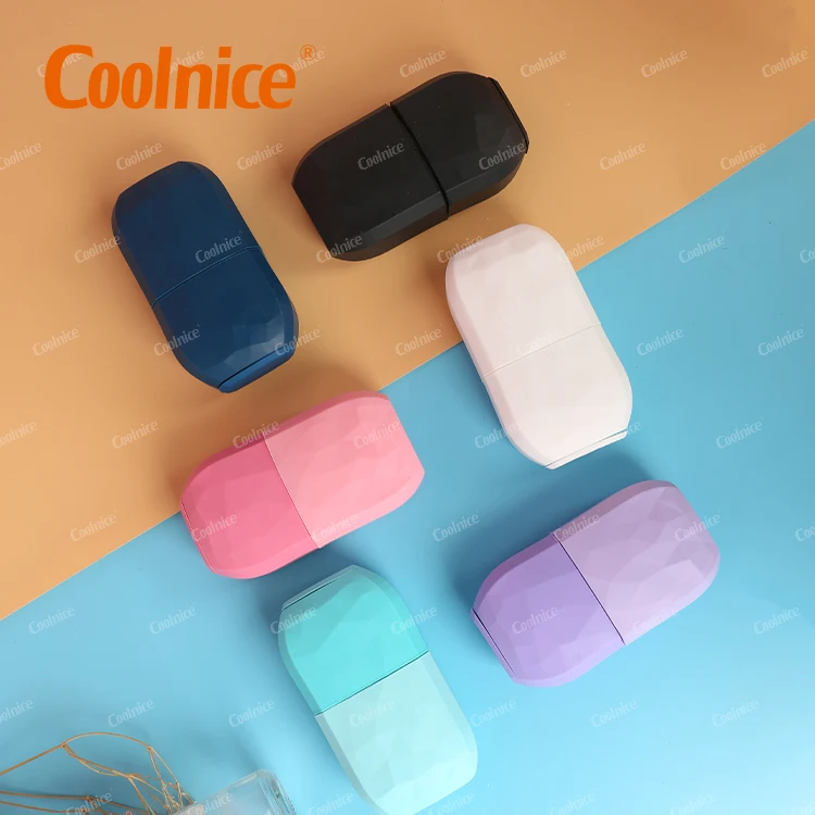 Lift And Tighten Skin Silicone Contour Roll Massage Facial Ice Globe Face Roller Reusable Ice Cubes