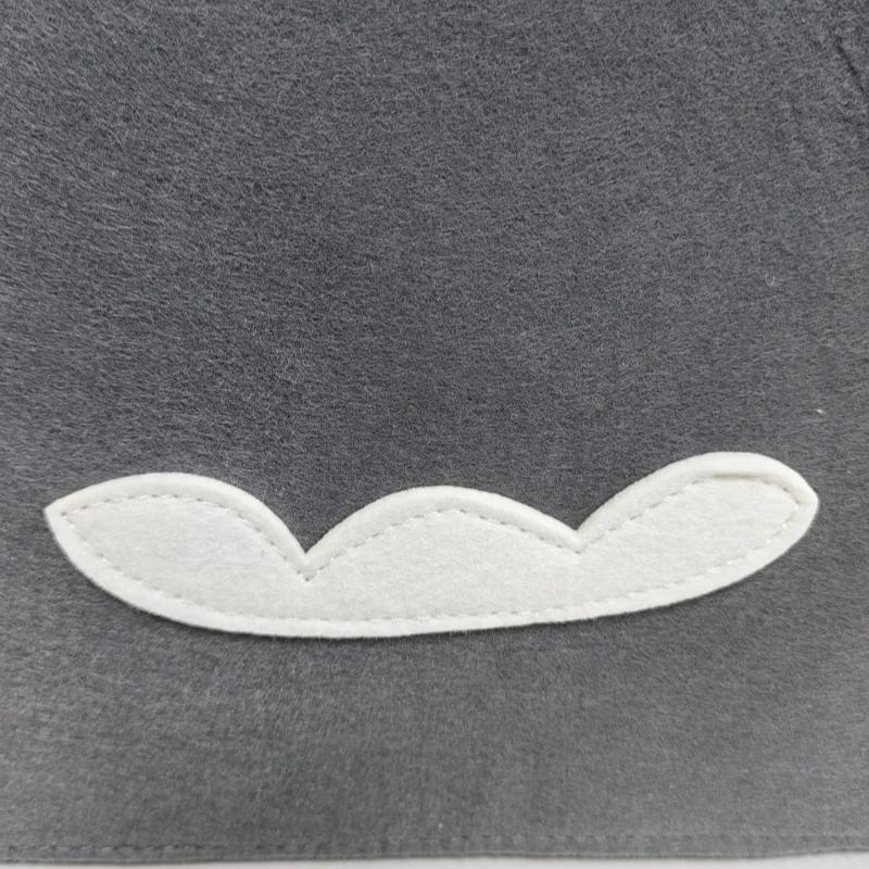 foldable felt cartoon animals hand woven storage bins box home fabric baby laundry hamper toy storage baskets