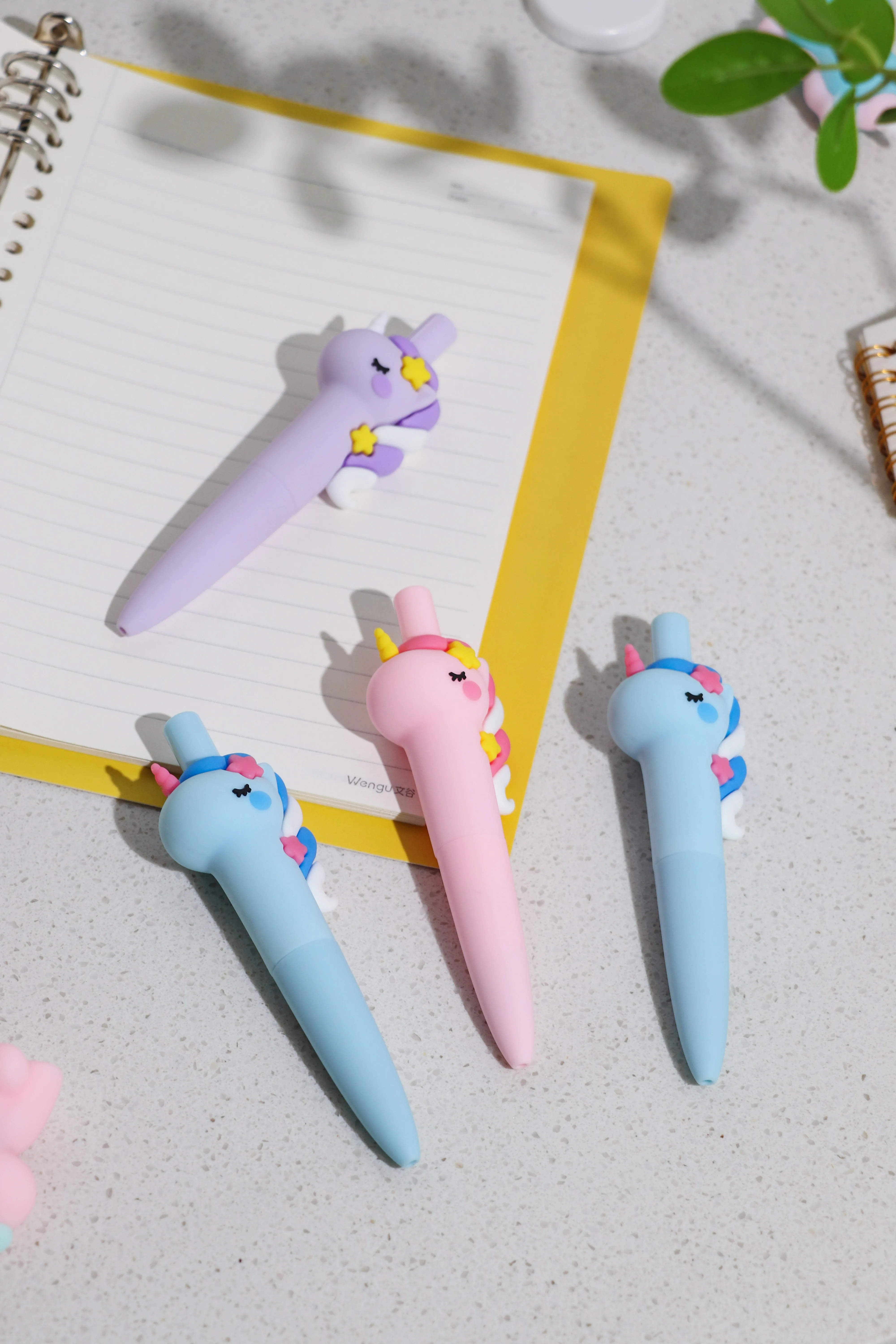 Creative cartoon gel pen 0.5mm school supplier kawaii gel pen press the gel pen stationery escolares papeleria kawaii