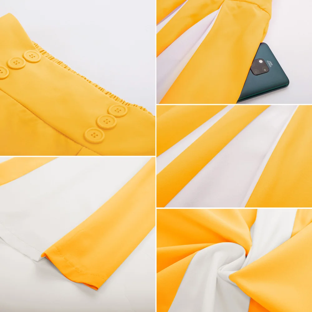 Long Plus Size Pencil Skirts Ladies Office Womens Skirts Bohemian Stylish Vintage Solid Pleated Skirts For Women 2023
