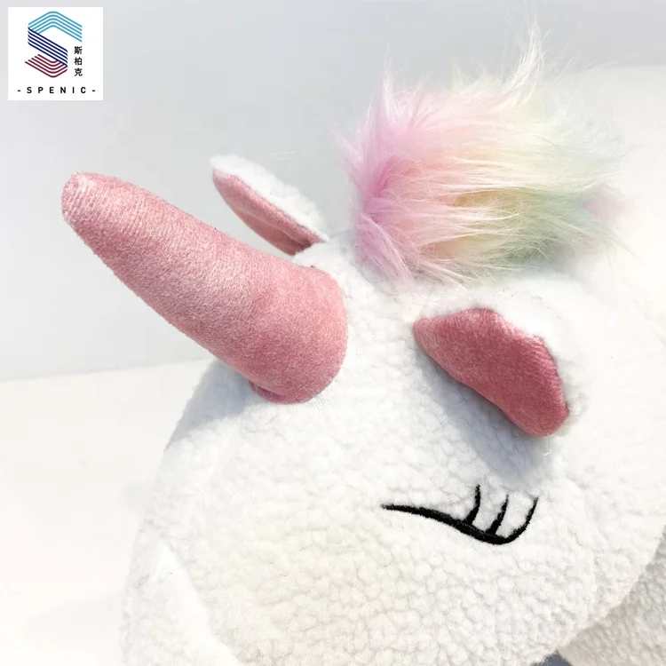 Unicorn Kids Stool Chair Animal Shape Footrest Animal Wood Stool Ottoman