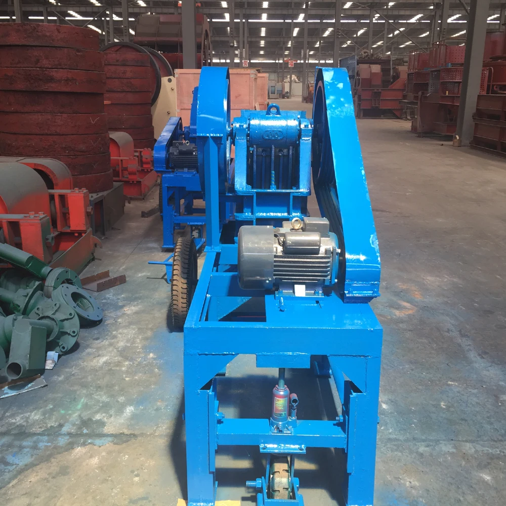 HUAHONG Top Quality Small mobile Jaw stone Crusher