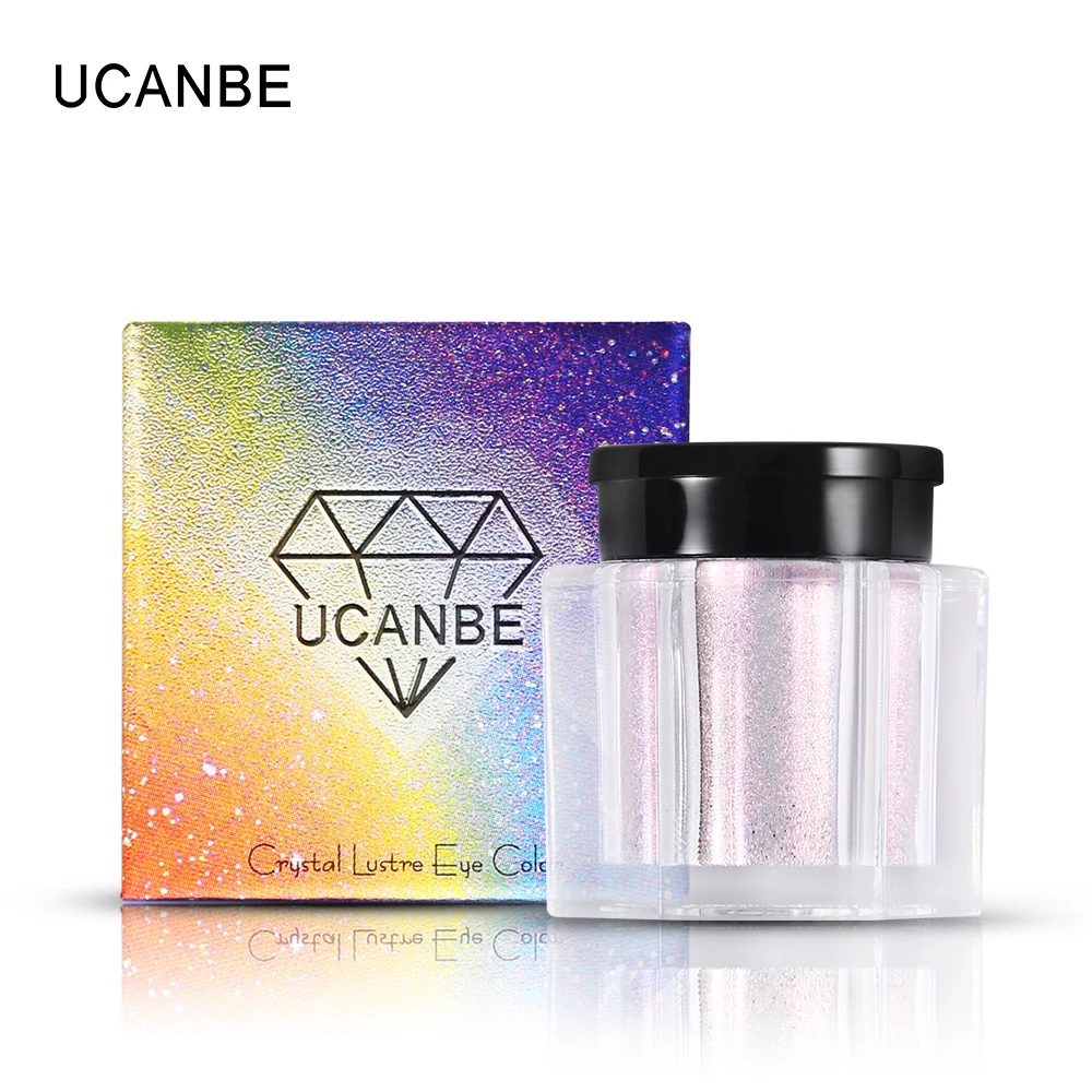 UCANBE Brand Chameleon Eyeshadow Powder Makeup Set Shimmer Glitter Pigment Eyes Shadow Loose Powder Waterproof Nude Eye Cosmetic