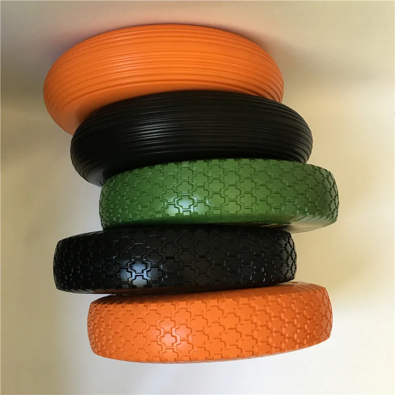 15 years professional manufacturer flat free tire 16 4008 solid pu foam wheel for wheelbarrow cart