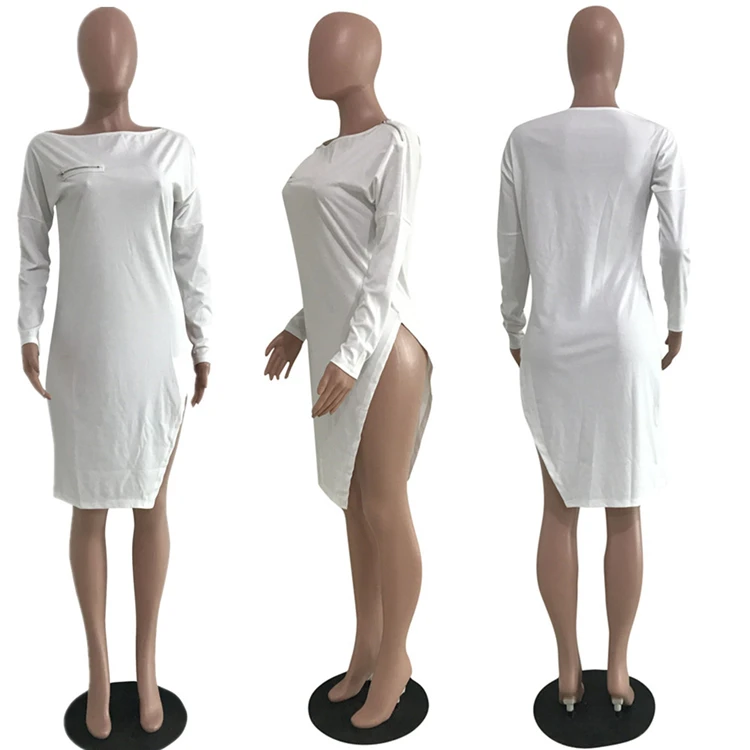 E91261  2019 casual women autumn coat plus size clothing solid color long sleeve O neck fleece fashion hot selling