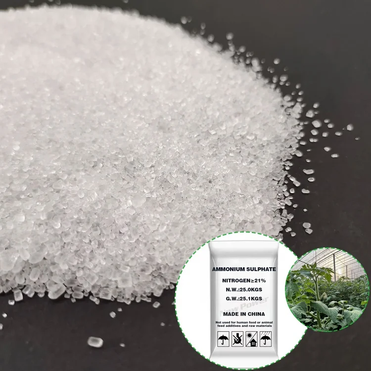 High Purity ammonium Sulphate Fertilizer Of caprolactam Grade for agriculture Using	inorganic Chemicals