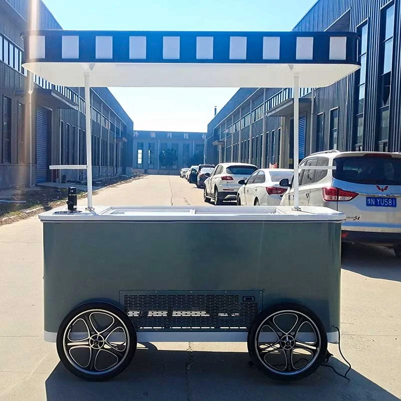 can be outdoor events use mini fridge bar ice cream stand cart at wedding good price
