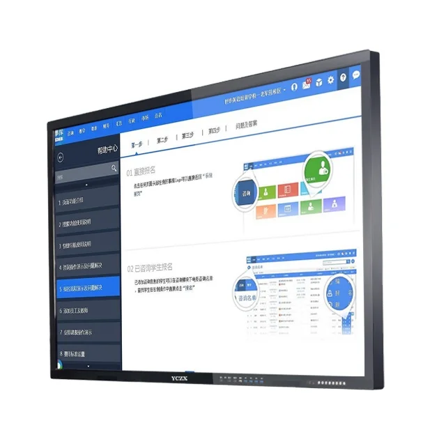 65 inch digital whiteboard interact price touch screen smart board display with digital pen for school education