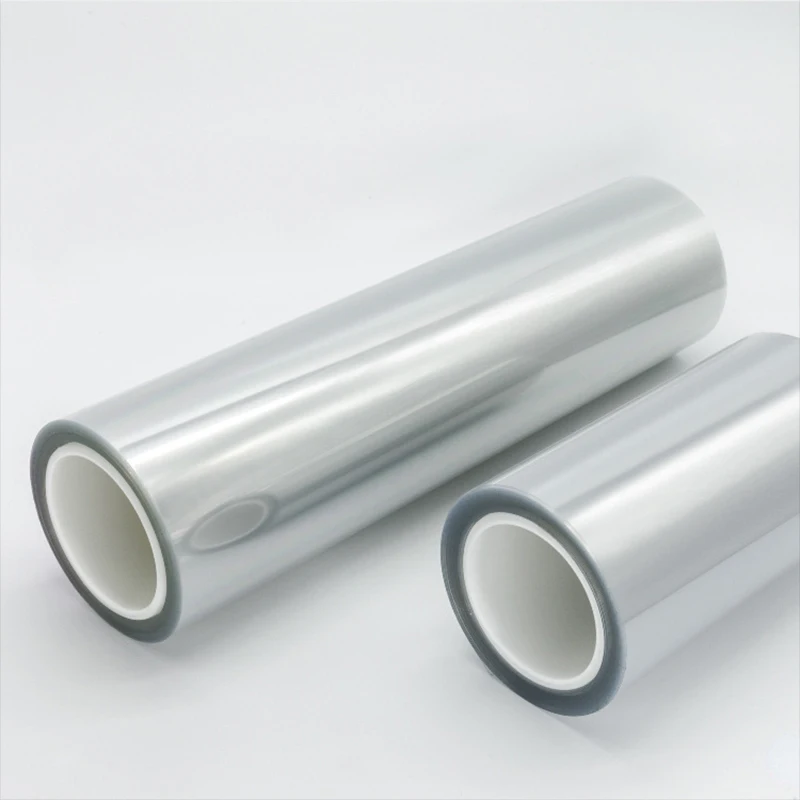 High Quality Super Clear Transparent Optical Crystal PET Plastic Film Optically Clear Adhesive Poster Materials Wholesale Supply