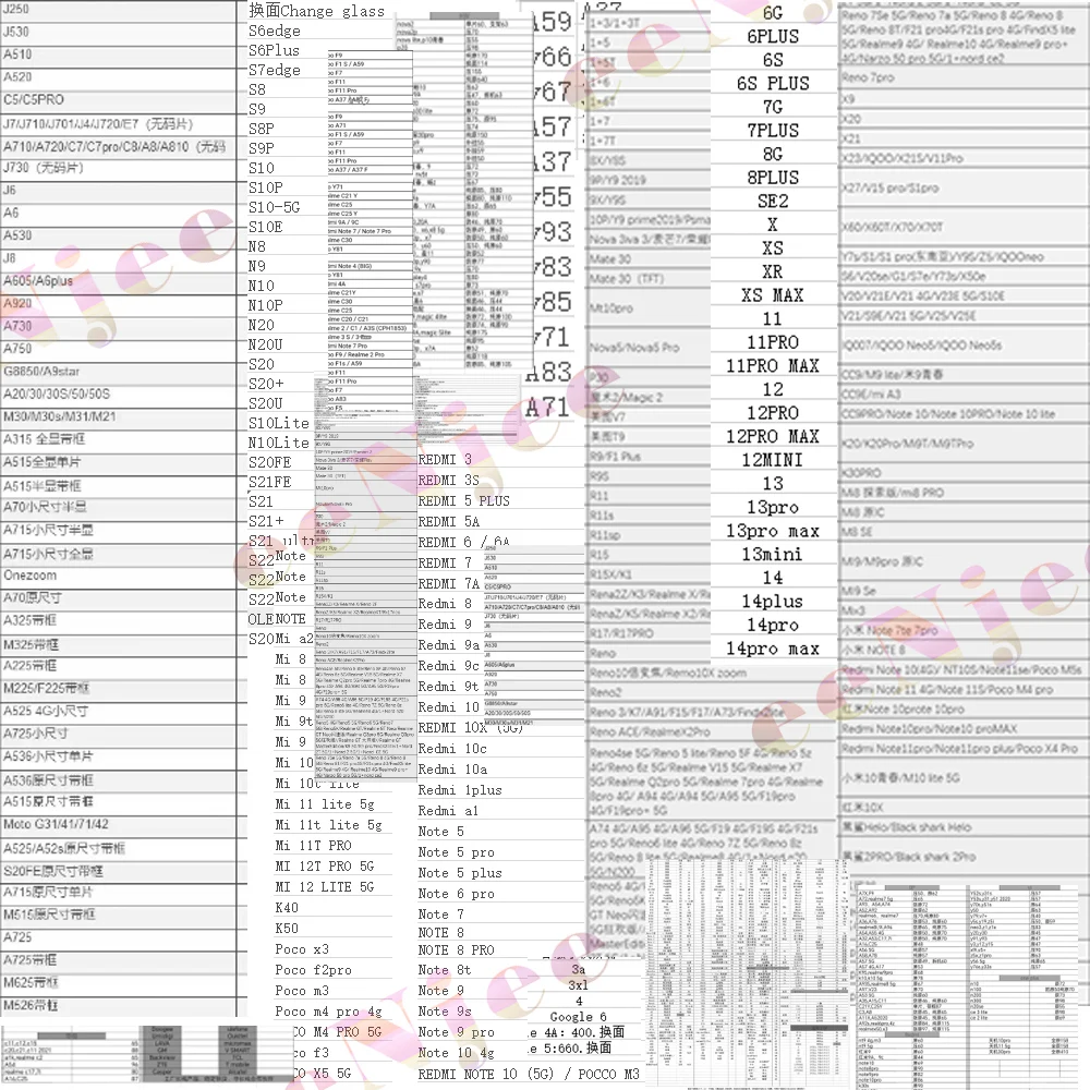 lcd display for Different brands Mobile Spare Parts  For Cell Phones LCD Display Assembly display lcd screen