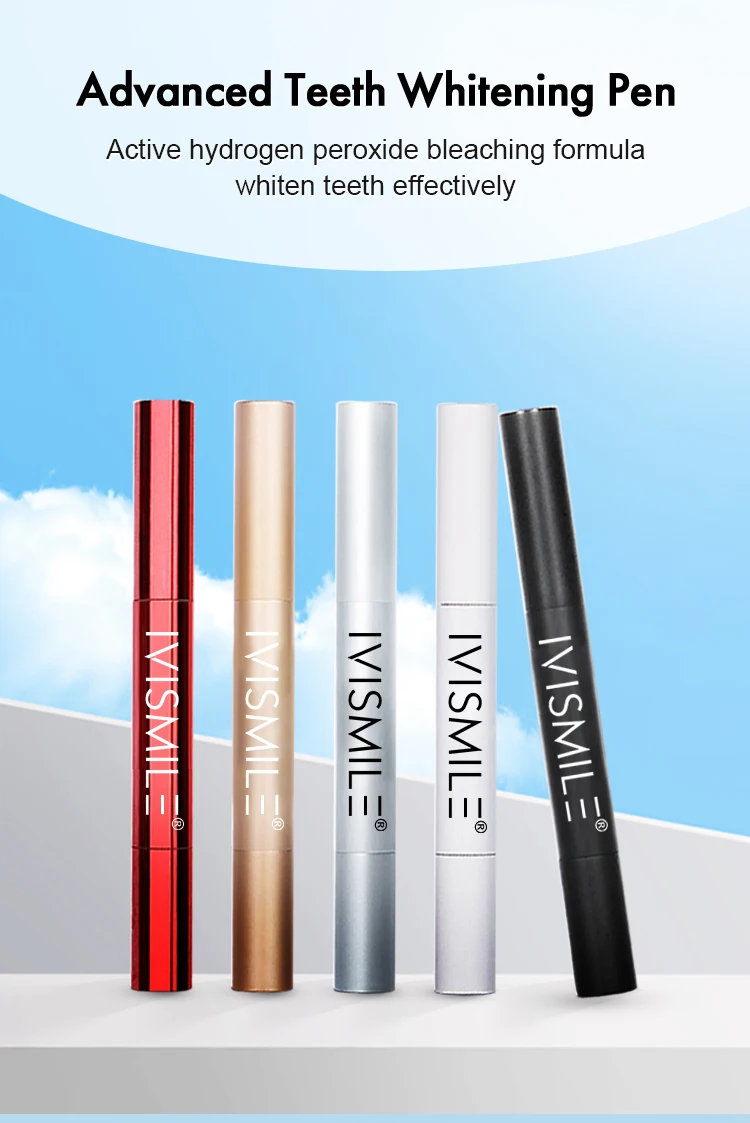 IVISMILE Private Label Wholesale Effective 3ml 16% HP Teeth Whitening Gel Pen