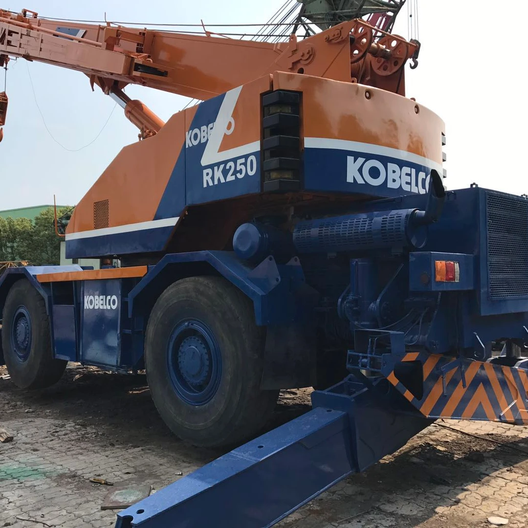 Японский кран высокой проходимости 25 т RK250 25ton Kobelco RT