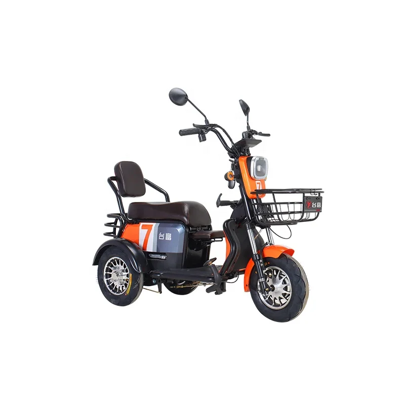 35-85km endurance logo can be customized three wheel electric bike adult tricycles