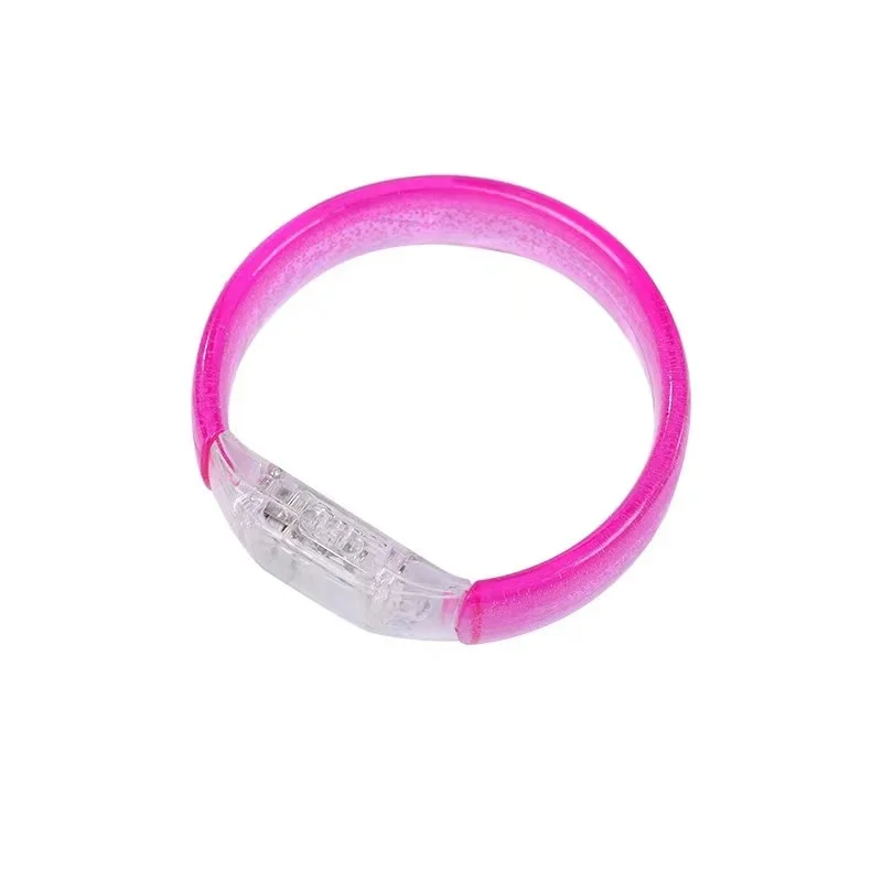 Led Flash Bracelets Multicolor With Light Up Bubble Bracelet Flashing Luminous Bracelet For Party Luminous Christmas