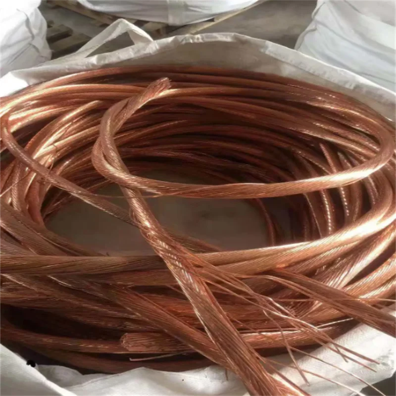 Обрезки медной проволоки 99.99% лучшего качества дешевые обрезки