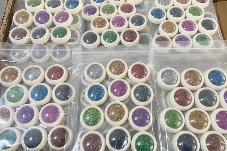 Professional Nail Mirror Powder Metal Effect Nail Chrome Pigment Powder For Nails Decorations DIY Manicures