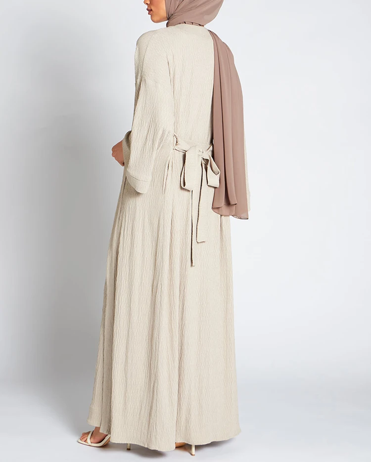 Best Price XS 2 Piece  Women Spring 2023 Khaki 3 Piece Abaya  Adults Islamic Clothing From Turkey