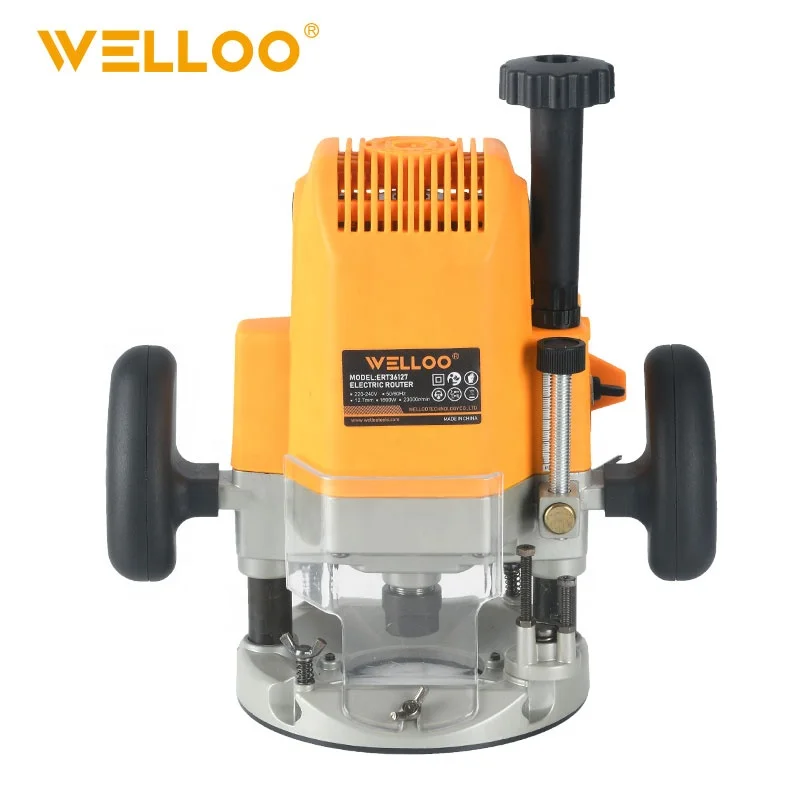 
WELLOO 1600w wood-working electric router machine ERT36127 