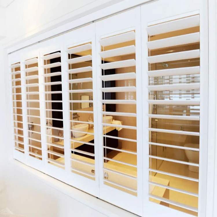 interior bi-fold window shutters