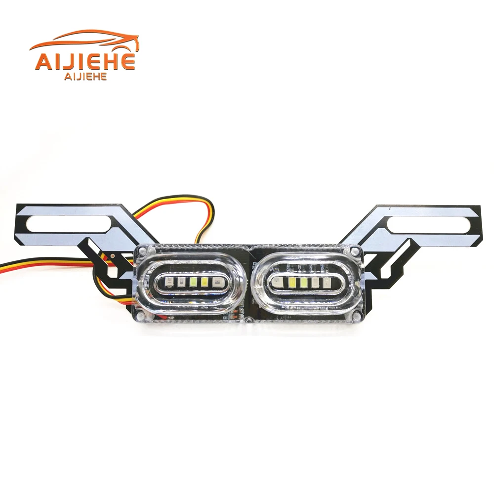 DRL Strobe flash Warning Brake Tail Light Stop Flashing rgb Emergency 12V Motorcycle Light brake Lamp motorcycle led light